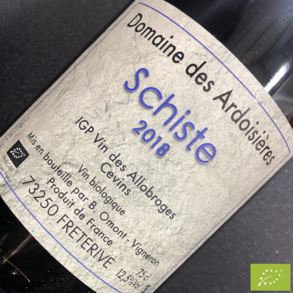 Vin des Allobroges Schiste Domaine des Ardoisières