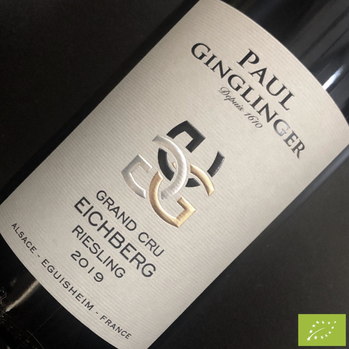 Alsace Riesling Grand Cru Eichberg Ginglinger