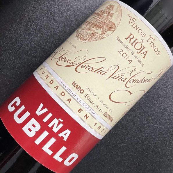 Rioja Vina Cubillo Lopez de Heredia