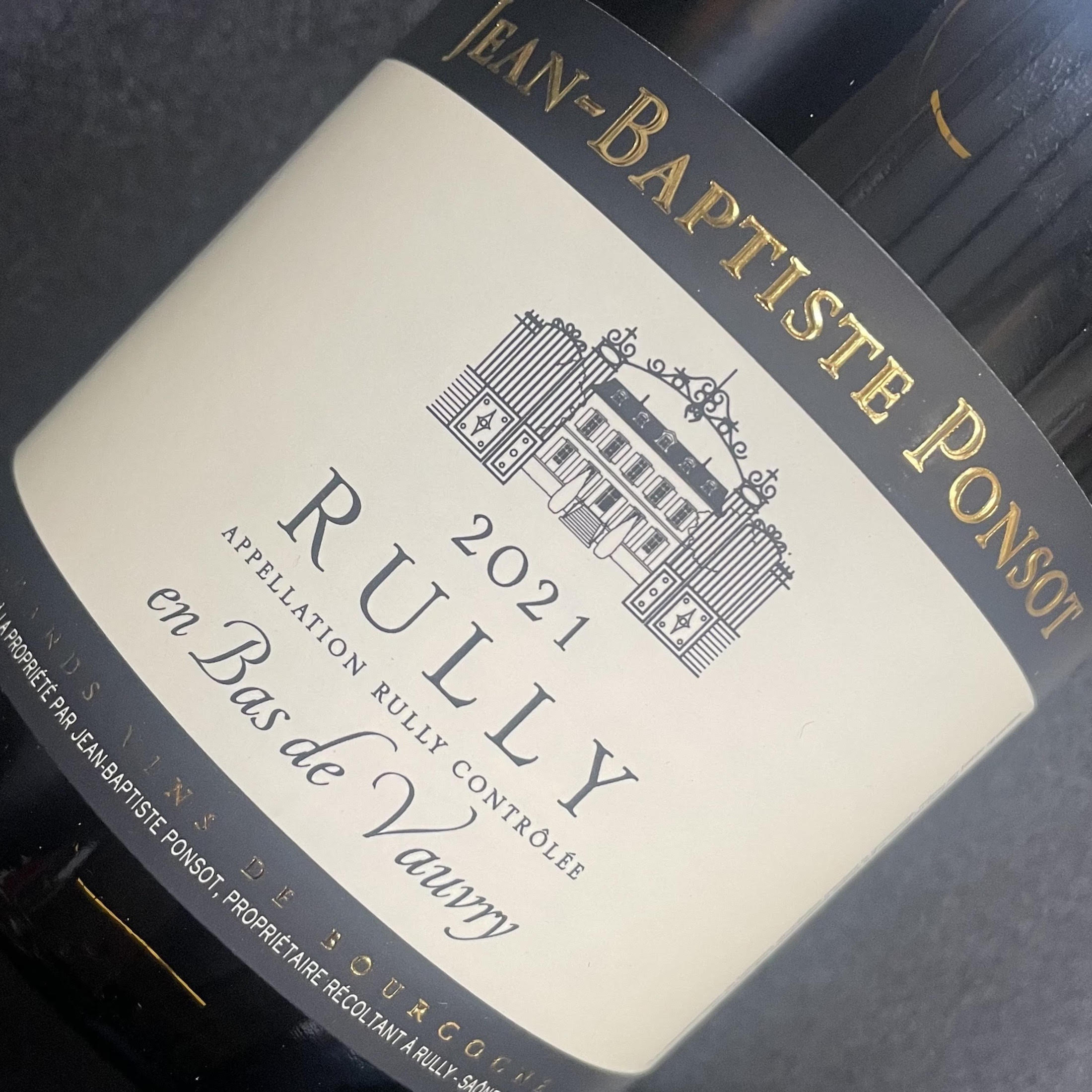 Rully En Bas de Vauvry 2021 Domaine Ponsot