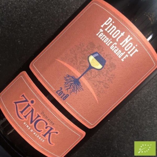 Alsace Pinot Noir Grand E Domaine Zinck