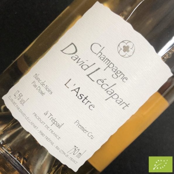 Champagne 1er Cru L'Astre David Léclapart