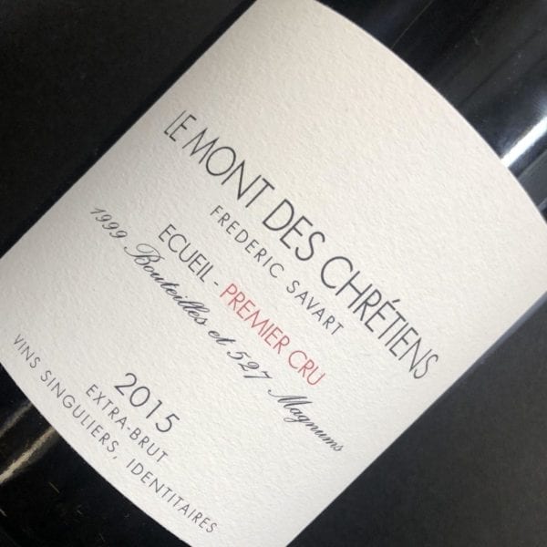 Champagne 1er Cru Le Mont des Chrétiens Savart