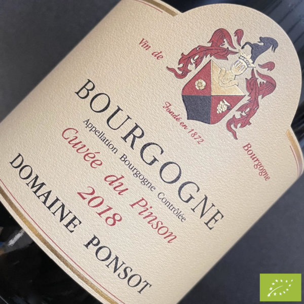 Bourgogne Cuvée du Pinson Domaine Ponsot